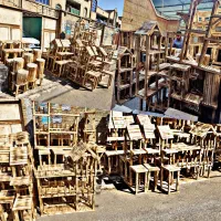 استند گل|گل و گیاه طبیعی|خرمشهر, |دیوار