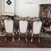 مبلمان استیل ۸نفره همراه با میز و صندلی ناهارخوری|مبلمان خانگی و میز عسلی|تهران, پرواز|دیوار