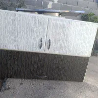 کابینت آب چکان وسینک فلزی کاملاً سالم وبدون عیب|مصالح و تجهیزات ساختمان|سرپل ذهاب, |دیوار