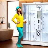پارتیشن حمام و کابین دوش برای تهرانی‌ها جکوزی سونا|لوازم حمام|تهران, کوی بیمه|دیوار