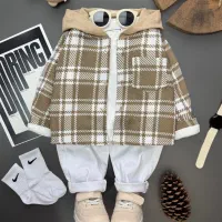 ست بچگانه کشمیر و دورس و شلوار و کتونی کد 1939