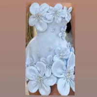 دوخت گل برجسته