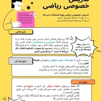 تدریس خصوصی دروس تخصصی متوسطه اول و دوم|خدمات آموزشی|کرج, شهرک ولیعصر|دیوار