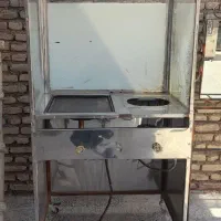 یخچال ویترینی و فر فلافلی