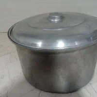 قابلمه بزرگ، کفگیر،ملاغه،سیخ