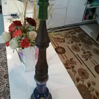 قلیون تمیز چوبی روغن کاری شده مدت زمان یکسال
