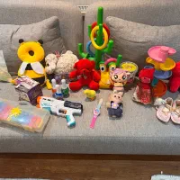 عروسک و اسباب بازی/ لبوبو/ تفنگ/ پولیشی/ بلز