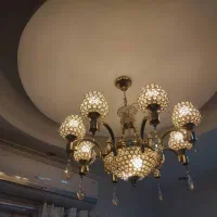 لوستر|لوستر و چراغ آویز|بندر امام خمینی, |دیوار