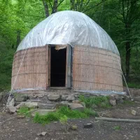 دو عدد آلاچیق ترکمنی