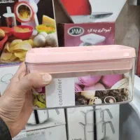 بانکه نگهدارنده پلاستیکی مستطیل قفل دار لیمون