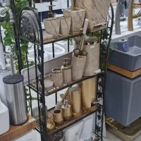 روشویی کابینتی دیواری با آینه بک لایت|لوازم سرویس بهداشتی|دماوند, گیلاوند|دیوار