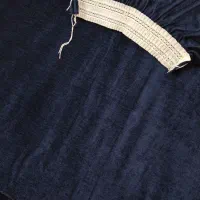 دستک مخمل سرمه ای