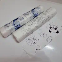 سفره یکبار مصرف.پلاستیک زباله و فریزر