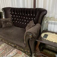 مبل ۹ نفره سالم در حد|مبلمان خانگی و میز عسلی|خوانسار, |دیوار