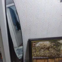 اینه قدی طرح ماتیکی رنگ قهوه آیی سوخته