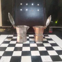 ۲ عدد قهوه جوش|قوری، کتری، قهوه‌ساز دستی|فولادشهر, B5|دیوار