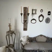 کتیبه برنجی چوبی