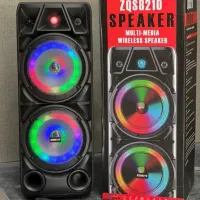 اسپیکر بلوتوثی چمدانی 16 اینچ دو باند مدل 8210-ZQS|پخش‌کننده همراه|شیراز, نصر|دیوار