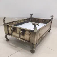 منقل برنجی قدیمی و عتیقه