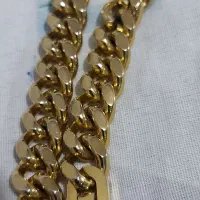 یک عدد دستبنده مردانه روکش آب طلا فروشی