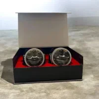 فروشنده خانم و نیروی آقا نصاب لوازم خودرو
