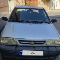 پراید نقره ای