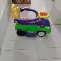 ماشین کودک چهارچرخ دسته دار