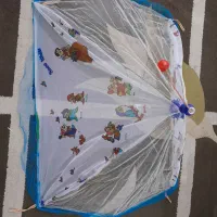 تخت و روروئک و پشه بند|تخت و صندلی بچه|رشت, حمیدیان|دیوار