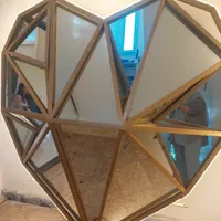 اینه پارتیشن زیبا سالم و دور ال ای دی