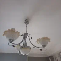 لوستر یک جفت|لوستر و چراغ آویز|گنبد کاووس, |دیوار