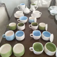 فنجان،قندان،لته،ماگ سرامیکی|ظروف سرو و پذیرایی|شاهین‌شهر, خبرنگار|دیوار