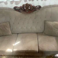 مبل 7 نفره همراه با میز عسلی|مبلمان خانگی و میز عسلی|رباط‌کریم, رباط‌کریم|دیوار