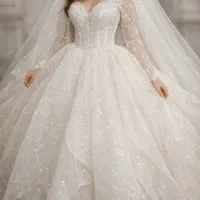 کرایه لباس عروس سفید از ۷۰۰تا۳۵۰۰تومان تاسایزهای۵۲