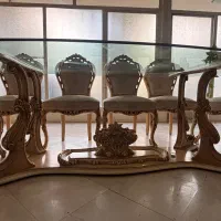 میز نهار خوری ۱۰ نفره چوب گردو|میز و صندلی غذاخوری|تهران, سهروردی|دیوار