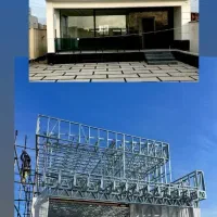 طراحی واجرای سازه LSFال اس اف ویلاسازی،کلبه سوئیسی|مصالح و تجهیزات ساختمان|کلاچای, |دیوار
