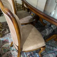 میز ناهار خوری ۶ نفره چوب راش|میز و صندلی غذاخوری|ساوه, |دیوار