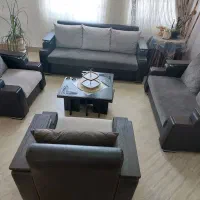 فروش مبل هفت نفره همراه میز عسلی