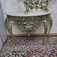 آینه طرح برنز|بوفه، ویترین، کنسول|مراغه, |دیوار