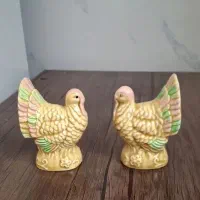 مجسمه چینی،بوقلمو چینی،آبلیموخوری،بطری،سطل آشغال|مجسمه، تندیس، ماکت|ری, دولت‌آباد|دیوار