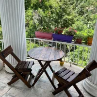 میز و صندلی تاشو چهارنفره