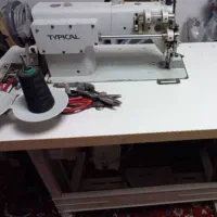 چرخ خیاطی صنعتی دو پایه|ماشین‌آلات صنعتی|قروه, |دیوار