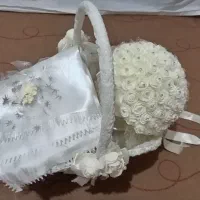دسته گل لباس عقد