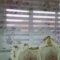 فروش ۲عدد پرده زبرا|پرده، رانر، رومیزی|قم, انسجام|دیوار
