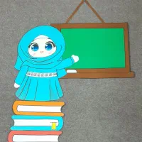 کاردستی ، تزئین کلاس، نقاشی دفتر الفبا و..