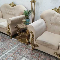 مبلمان راحتی نیمه کلاسیک