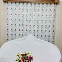 پرده توری ۵متر بزرگ پذیرایی