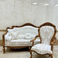 مبل کلاسیک استیل سلطنتی مدل ژینوس|مبلمان خانگی و میز عسلی|کرج, اصفهانی‌ها|دیوار