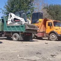اجاره بابکت حمل نخاله خاور یا نیسان.کندن استخر.