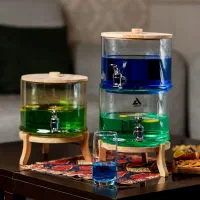 کلمن شیشه‌ای ، پذیرایی ، کلمن چوبی ، هوم‌لند|ظروف سرو و پذیرایی|شهر ری, دیلمان|دیوار