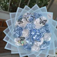 گل روبانی / دسته گل عروس|گل مصنوعی|تهران, خلیج فارس|دیوار